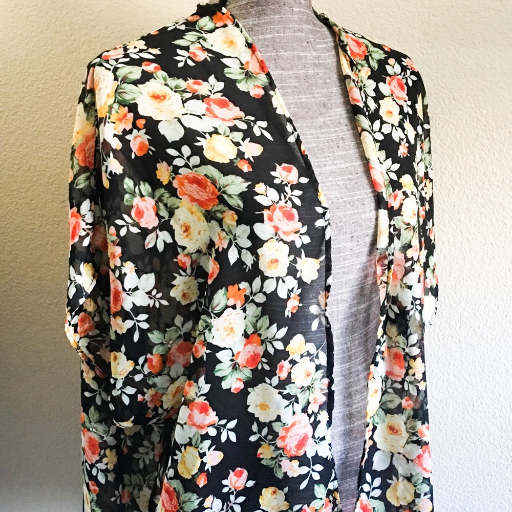 Ooh La La Floral Swim Cover Up